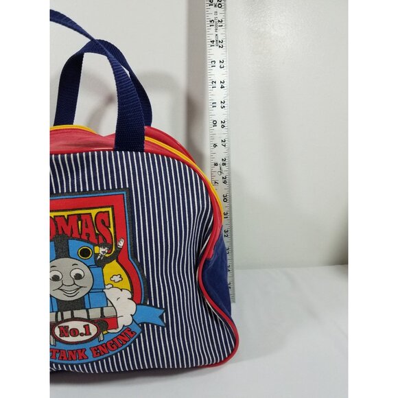 Thomas The Tank Engine Canvas Bag No. 1 Striped vintage 1999 Y2K Britt Allcroft - Picture 10 of 12